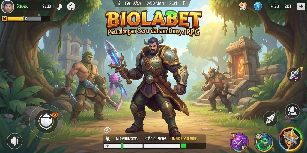 Tangkapan layar gameplay BIOLABET menunjukkan petualangan seru dan karakter yang menarik.