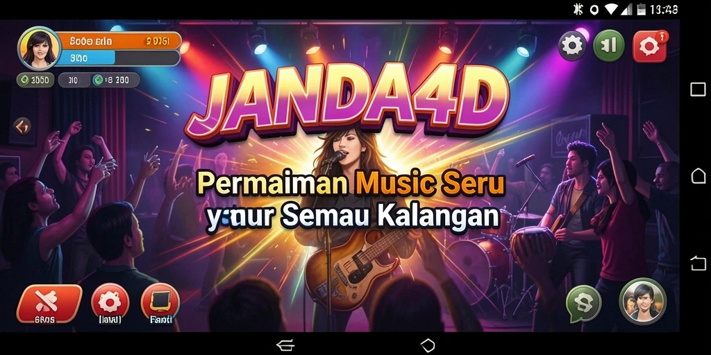 Tampilan menarik gameplay JANDA4D yang mengasyikkan.