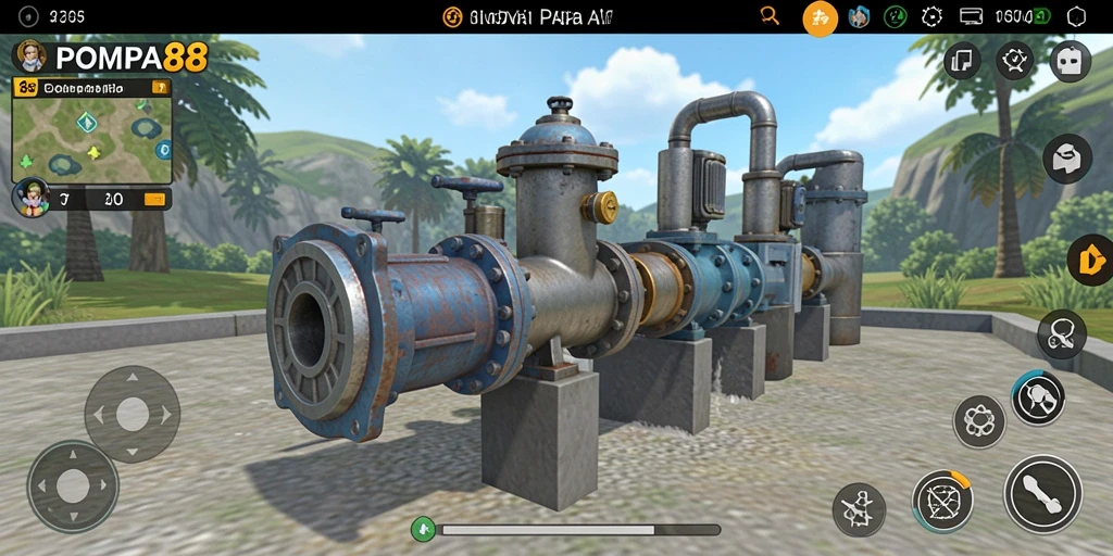 Tampilan gameplay POMPA88 yang seru dan interaktif.