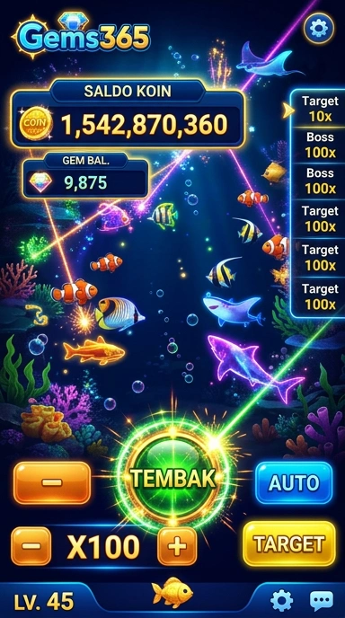 Screenshot halaman unduh yang menampilkan versi terbaru aplikasi di gems365.